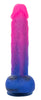 Naughty Bits Ombré Hombre XL Vibrating Dildo -  -  Pink/purple