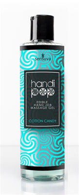 Handi Pop Handjob Massage Gel - Cotton Candy - 4.2 Oz.