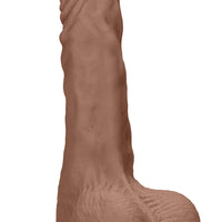 7 Inch Dong With Testicles - Tan