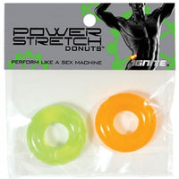 Power Stretch Donuts - 2 Pack - Orange and Green