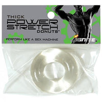 Thick Power Stretch Donuts - Clear