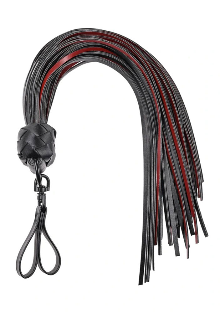 Saffron Finger Flogger - Black/red