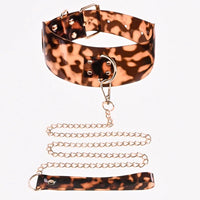 Sincerely Amber Collar With Leash