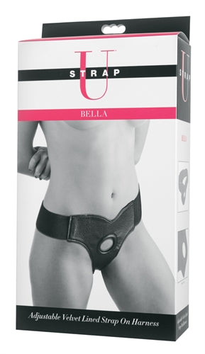 Bella Adjustable Velvet Lined Strap-on Harness