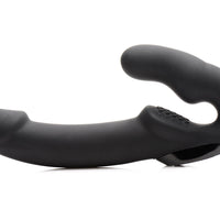 Urge Silicone Strapless Strap on With Remote - Black