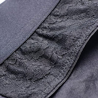 Lace Envy Crotchless Panty Harness - 2xl - Black