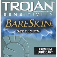Trojan Sensitivity Bareskin Lubricated Condoms - 10 Pack