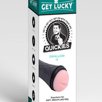 Get Lucky Quickies Swallow It  Male Masturbator