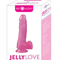 Get Lucky 7 Inch Jelly Love - Pink