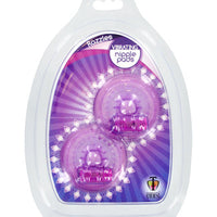 Razzles Vibrating Nipple Pads - Purple