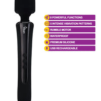 Obsession - Black - Intense Wand Massager