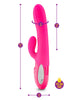 Hypnotic - Hot Pink - Thrusting Rabbit With Swinging Clitoral Stimulator