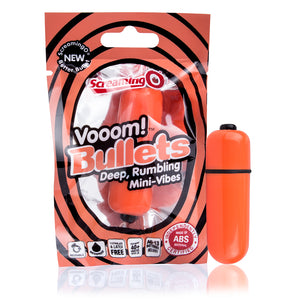 Vooom Bullets Mini-Vibes - Each - Tangerine