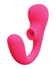 Suki Plus Rechargeable Dual Sonic Vibe - Foxy Pink