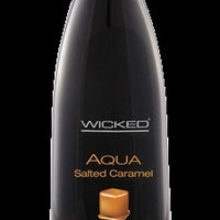Aqua Salted Caramel Flavored Water-Based Intimate Lubricant 2 Oz.