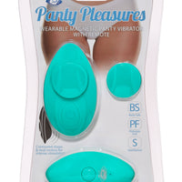 Cloud 9 Panty Pleasures Magnetic Panty Vibe - Teal