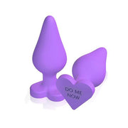 Naughty Candy Heart - Do Me Now - Purple