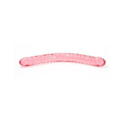 Crystal Jellies 18 Inch Double Dong - Pink