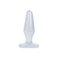 Crystal Jellies Butt Plug - Medium - Clear