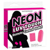 Neon Luv Touch Remote Control Bullet - Pink
