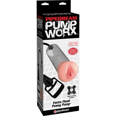 Pump Worx Fantas Flesh Pussy Pump