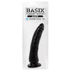 Basix Rubber Works - Slim 7 Inch With Suction Cup - Black