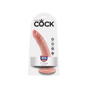 King Cock 7-Inch Cock - Flesh