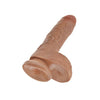 King Cock  8" Cock With Balls - Tan