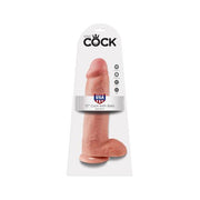 King Cock 12 Inch Cock With Balls - Flesh