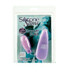 Silicone Slims Vibrating Smooth Bullet - Purple