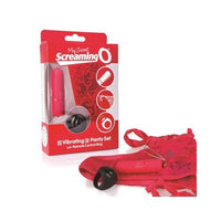 My Secret Screaming O Vibrating Panty Set - Red - Each